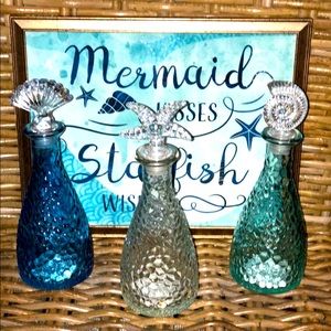 Beach glass decor